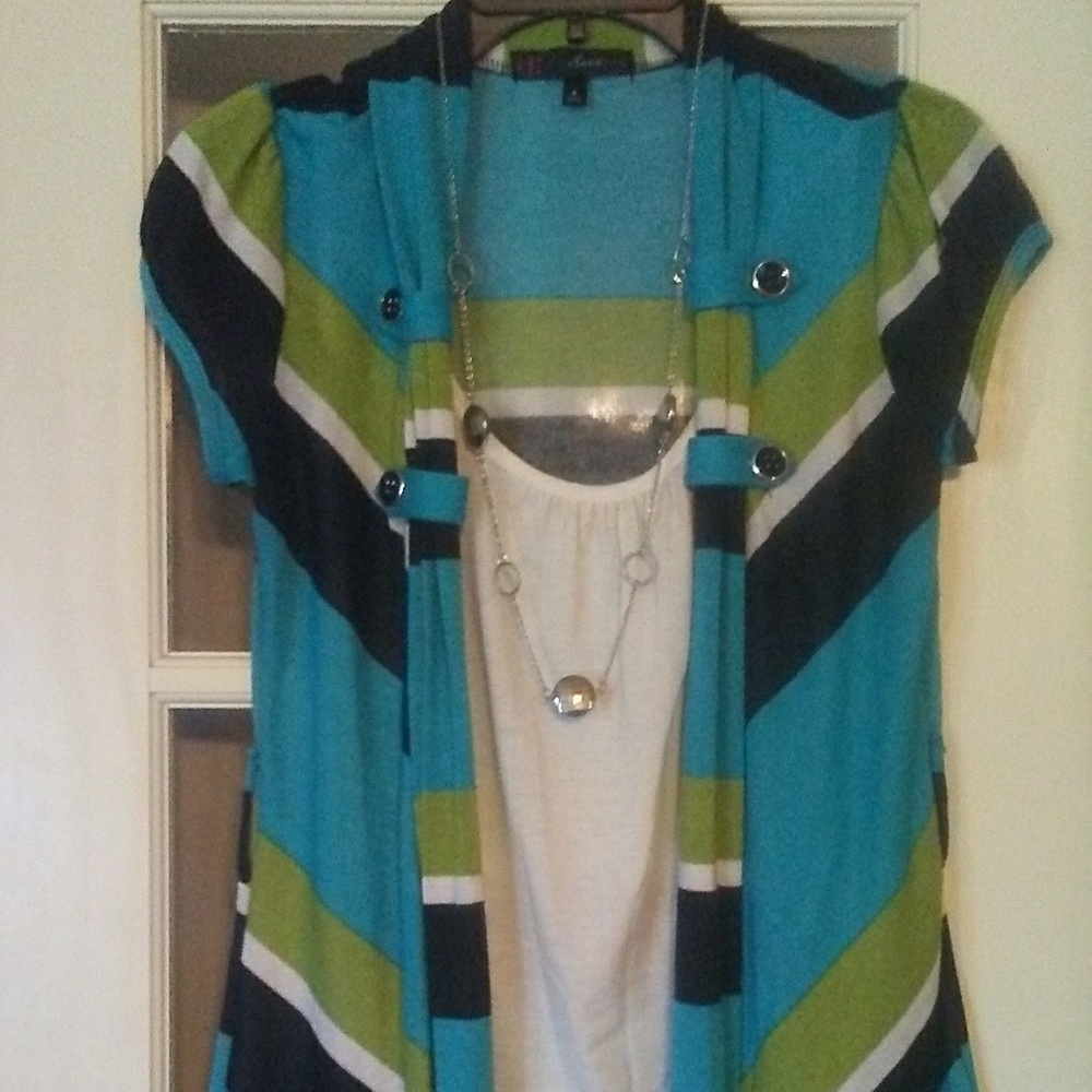 Cardigan style shirt